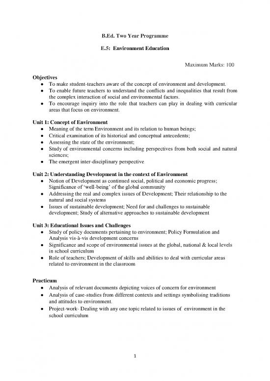 picture The Environment Pdf 49612 | 5 Environment Education