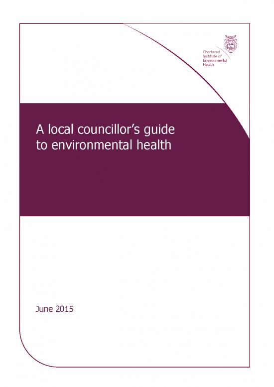 picture The Environment Pdf 50483 | A Local Councillor S Guide To Environmental Health
