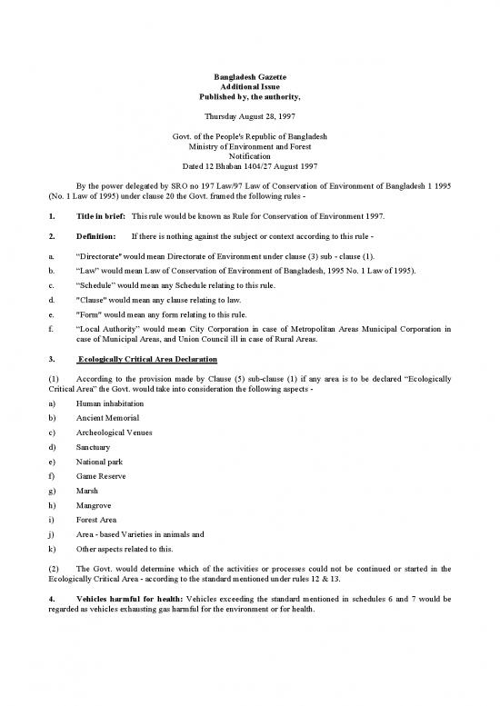 picture_The Environment Pdf 49572 | Ban Rule For Conservation Of Environment 1997