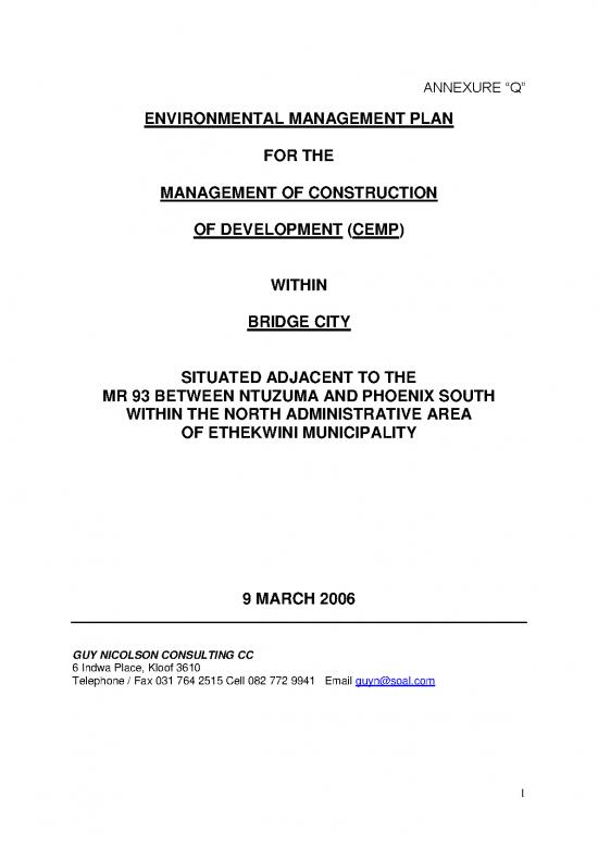 picture1_Environmental Development Pdf 49457 | Bridge City Construction Environmental Management Plan 060309