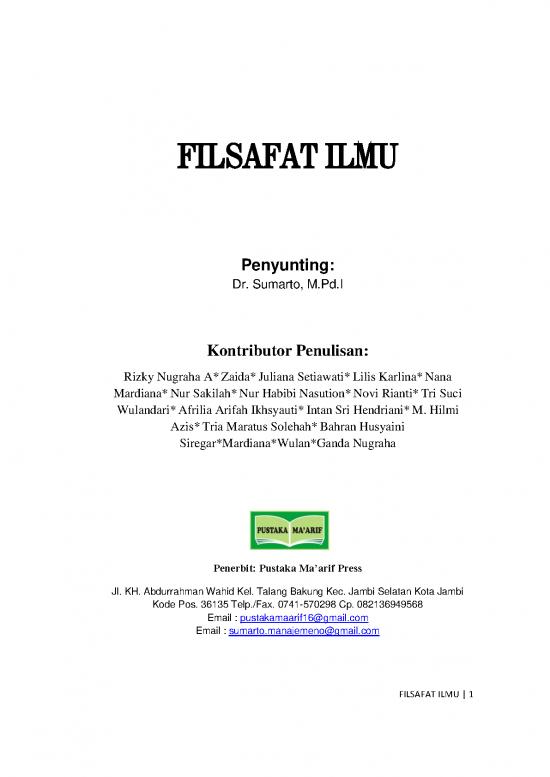 picture_Filsafat Ilmu Pdf 51619 | Buku Filsafat Ilmu