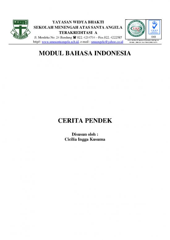 picture_Cerpen Pdf 51167 | Cerpen Kelas Xi