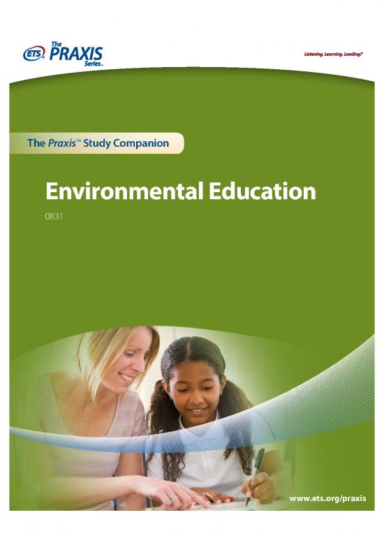 environmental education pdf