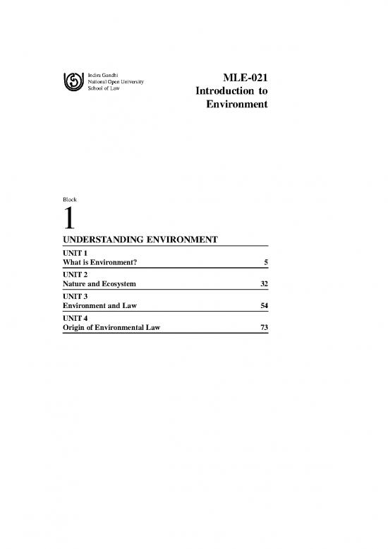 picture1_The Environment Pdf 49431 | Course I  Block 1