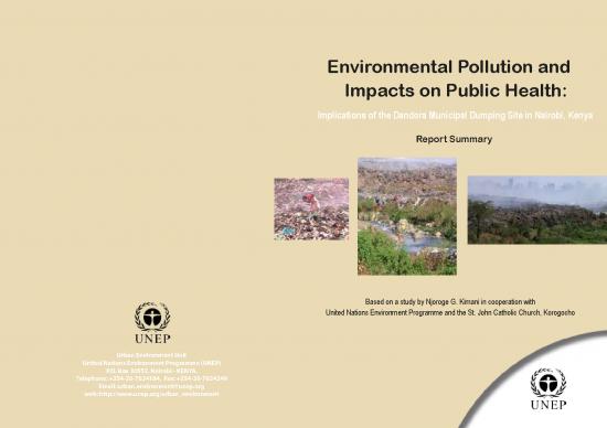 picture1_The Environment Pdf 49707 | Dandorawastedump Reportsummary