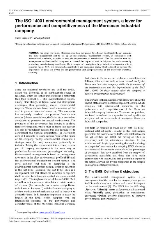 picture Environmental Management System Example Pdf 50563 | E3sconf Joe2021 02007