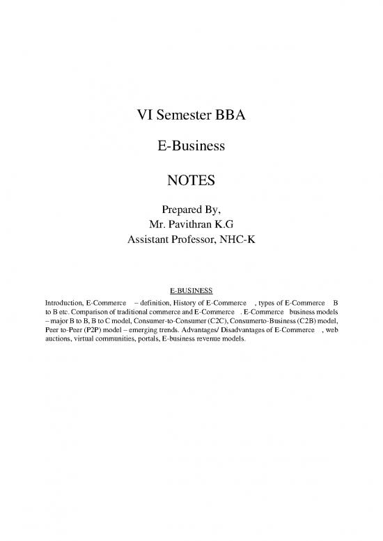 picture Commerce Pdf 51075 | E Business