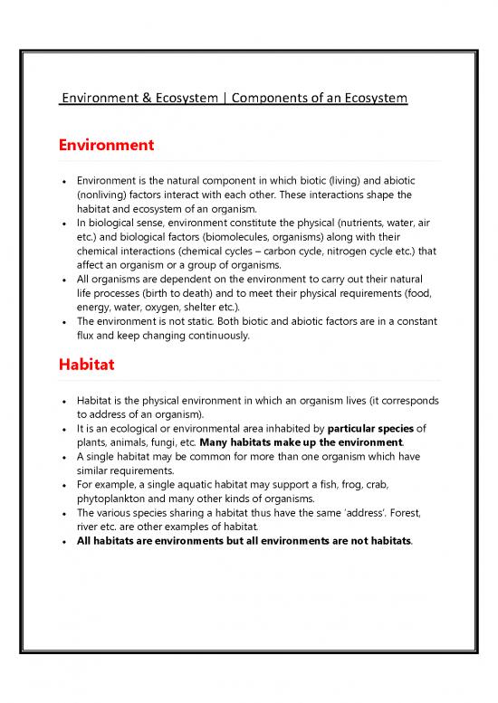 picture The Environment Pdf 50280 | Ecology