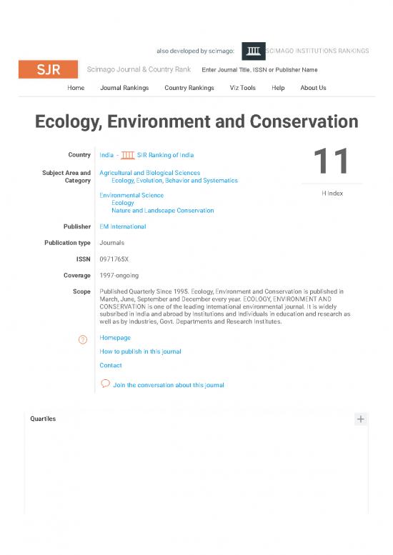 picture Research Pdf 50099 | Ecology, Environment And Conservation