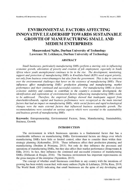 picture1_Environmental Development Pdf 50327 | Environmental Factors Affecting Innovative Leadership Towards Sustainable Growth Of Manufacturing 1528 2686 26 4 407