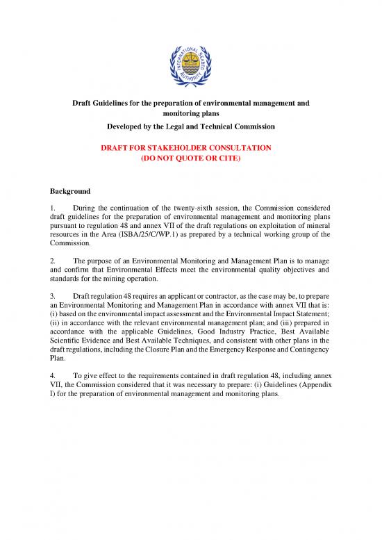 picture Environmental Assessment Pdf 49810 | Environmental Management Monitoring Plans