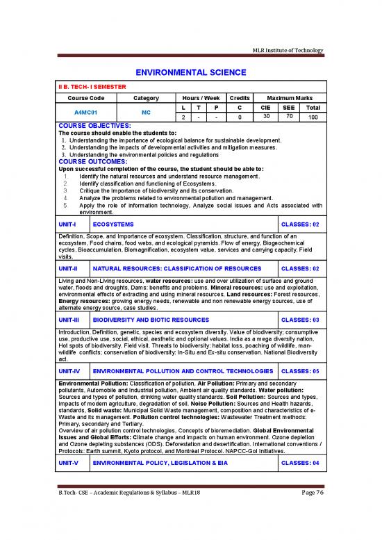 picture Environmental Notes Pdf 50271 | Environmental Science
