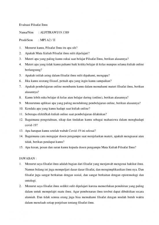 picture1_Filsafat Ilmu Pdf 51405 | Evaluasi Pembelajaran Angket picture1_Filsafat Ilmu Pdf 51405 | Evaluasi Pembelajaran Angket