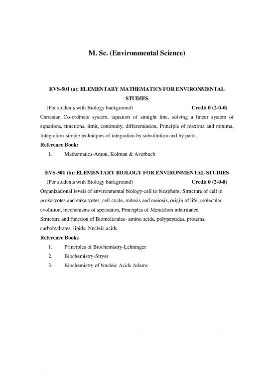 picture Environmental Ecology Pdf 50717 | Evs Ms Syl