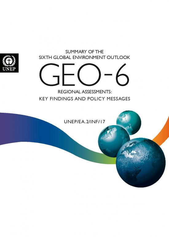 picture Environmental Assessment Pdf 50762 | Global Enb Outlook