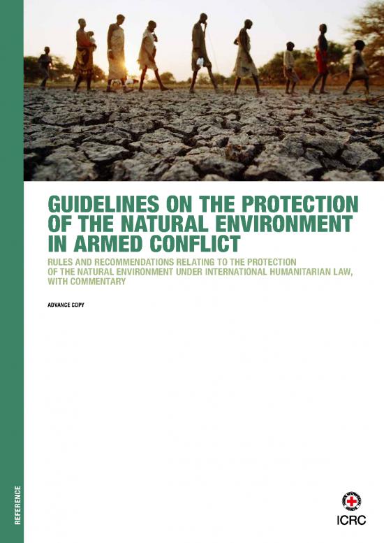 picture1_The Environment Pdf 50764 | Guidelines On The Protection Of The Natural Environment In Armed Conflict Advance Copy