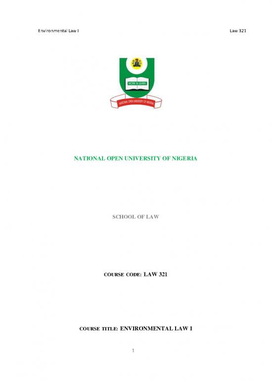 picture1_The Environment Pdf 49986 | Law 321 Environmental Law 1