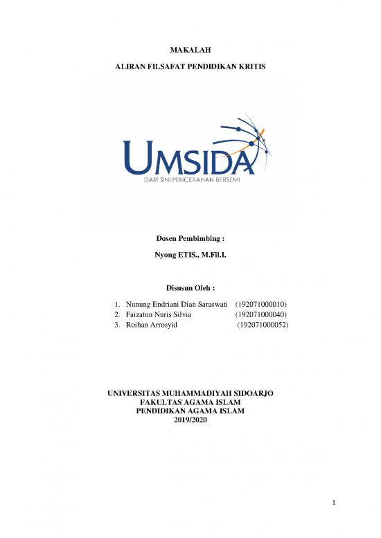 picture Filsafat Pdf 51266 | Makalah Filsafat A1 Pendidikan Kritis picture Filsafat Pdf 51266 | Makalah Filsafat A1 Pendidikan Kritis
