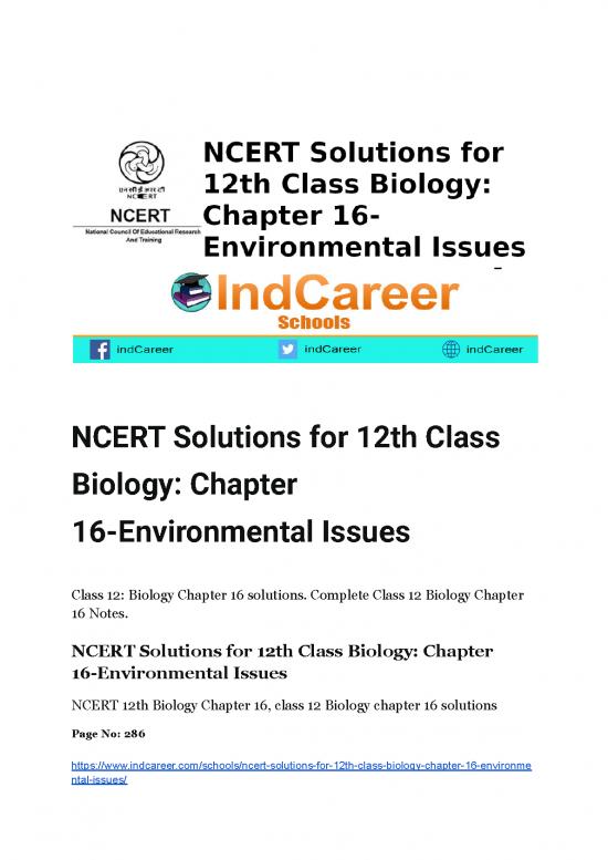 picture_Environmental Notes Pdf 50805 | Ncert Solutions For 12th Class Biology  Chapter 15 Biodiversity And Conservation 1