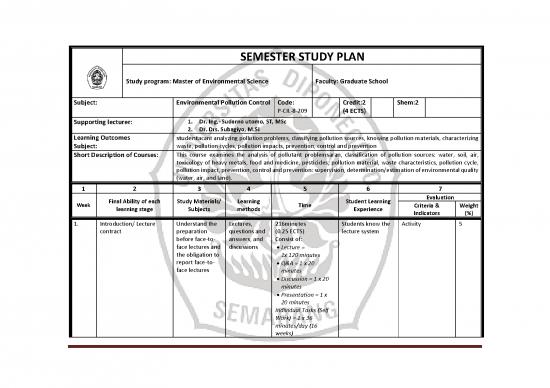 picture_Master Thesis Pdf 49920 | P Cil 8 209 Study Plan Environmental Pollution Control