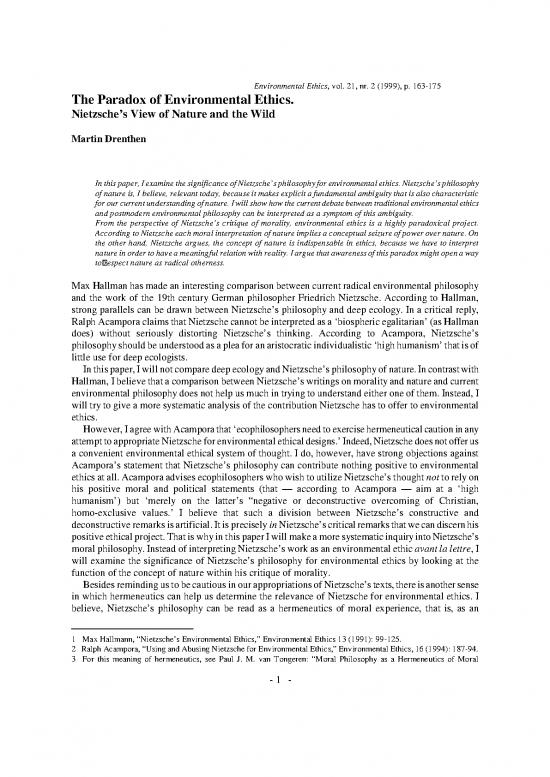 picture1_Environmental Ethics Pdf 49608 | Paradoxenvethicpdf