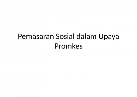 picture Ppt Pemasaran Produk 51792 | Pemasaran Sosial Dalam Upaya Promkes Reg