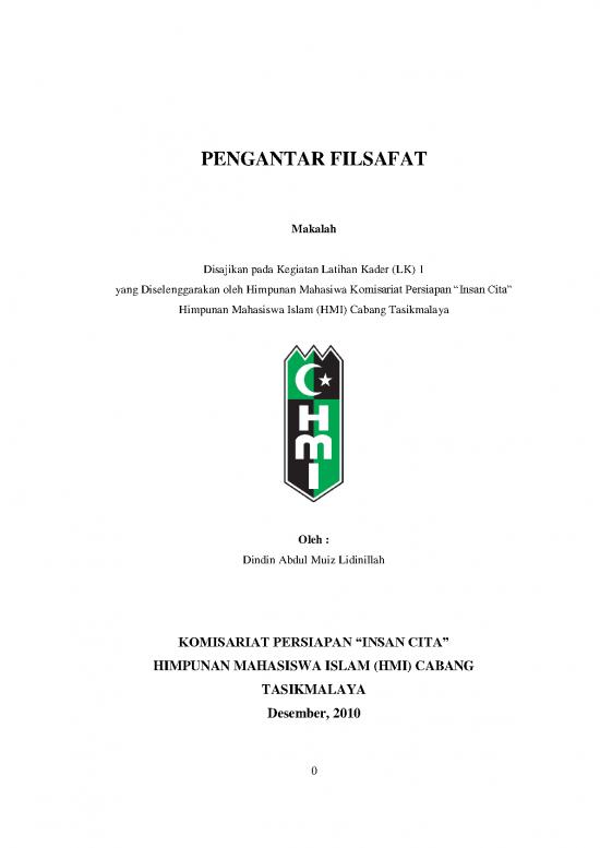 picture Filsafat Pdf 51307 | Pengantar Filsafat  (lk 1 Hmi Upi Kampus Tasikmalaya) picture Filsafat Pdf 51307 | Pengantar Filsafat  (lk 1 Hmi Upi Kampus Tasikmalaya)