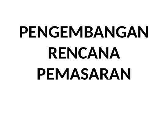 picture Ppt Pemasaran Produk 51775 | Pengembangan Rencana Pemasaran