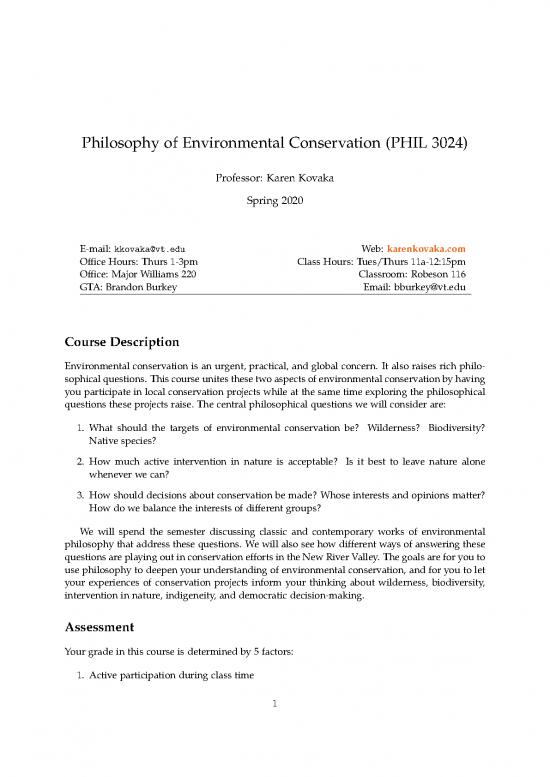 picture Environmental Conservation Pdf 49829 | Phil 3024 Philosophy Of Environmental Conservation S2020