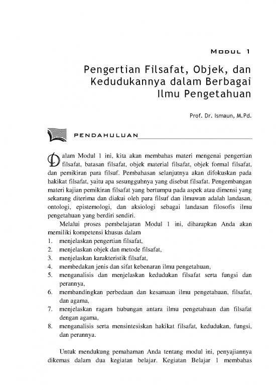 picture1_Filsafat Ilmu Pdf 51550 | Pkni4316 M1
