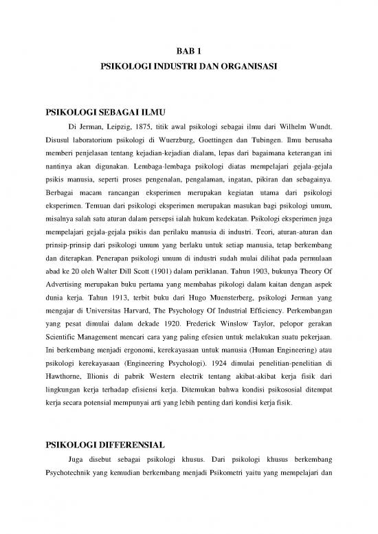 picture Psikologi Pdf 51248 | Psikologi Industri Materi 1