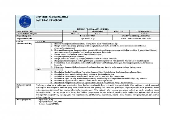 picture Psikologi Pdf 51425 | Rps Filsafat Ilmu Dan Logika picture Psikologi Pdf 51425 | Rps Filsafat Ilmu Dan Logika
