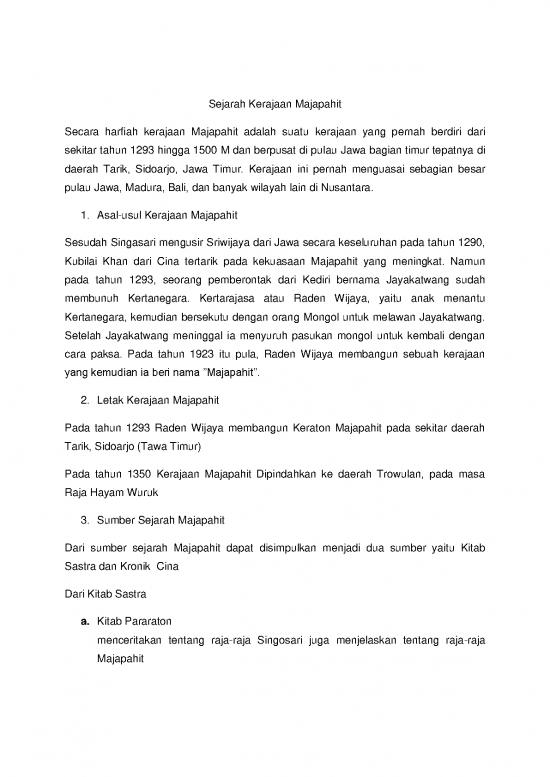 picture_Kerajaan Sriwijaya Pdf 51677 | Sejarah Kerajaan Majapahit