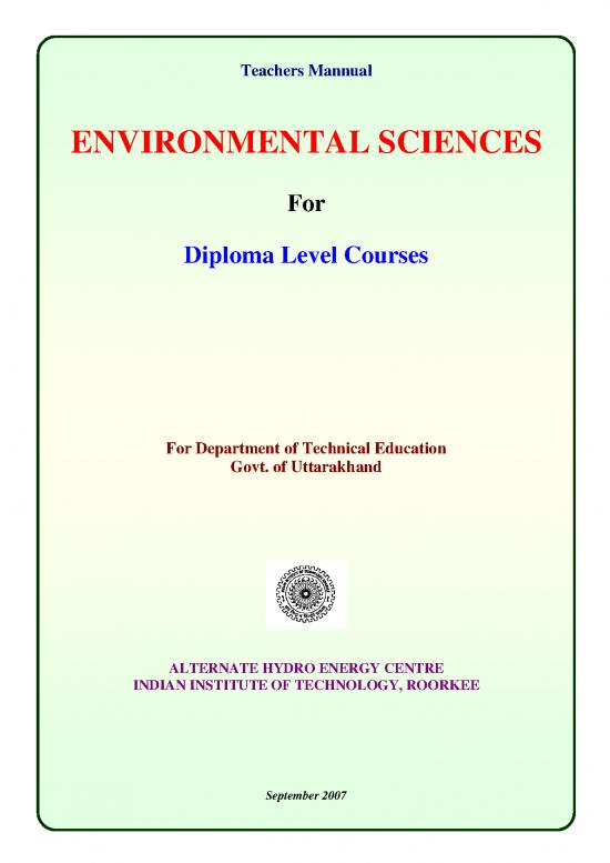 picture The Environment Pdf 50786 | Teachers Manual Diploma Environmental1