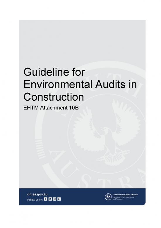 picture_The Environment Pdf 50534 | Technical Services   Ehtm   Part 10   Attachment 10b   Environmental Audit Guidelines