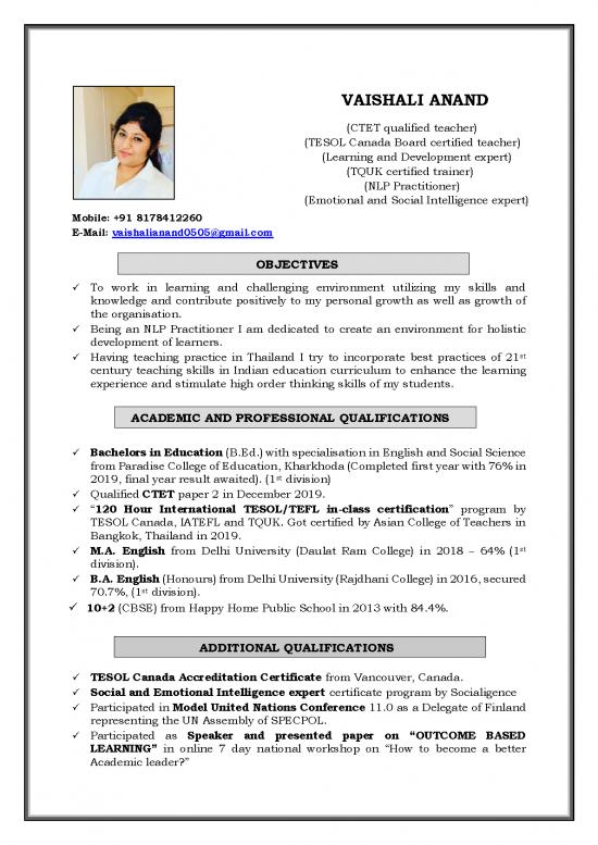 picture The Environment Pdf 49734 | Vaishali Anand Cv