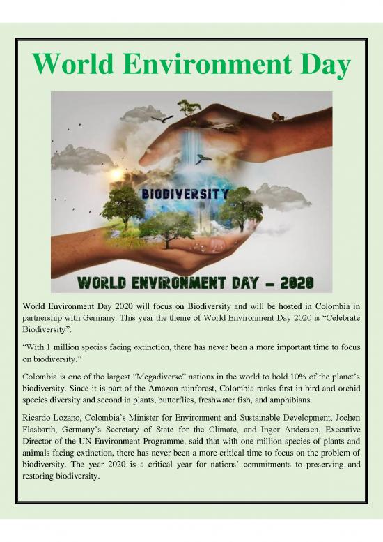 picture1_The Environment Pdf 50901 | World Environment