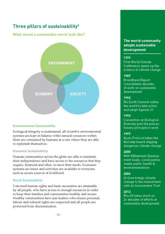 Environmental Development Pdf 50910 | What Is Sustainability