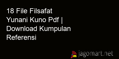 picture 18 File Filsafat Yunani Kuno Pdf | Download Kumpulan Referensi