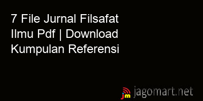 picture 7 File Jurnal Filsafat Ilmu Pdf | Download Kumpulan Referensi