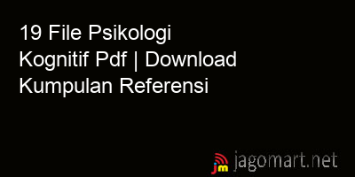 picture 19 File Psikologi Kognitif Pdf | Download Kumpulan Referensi