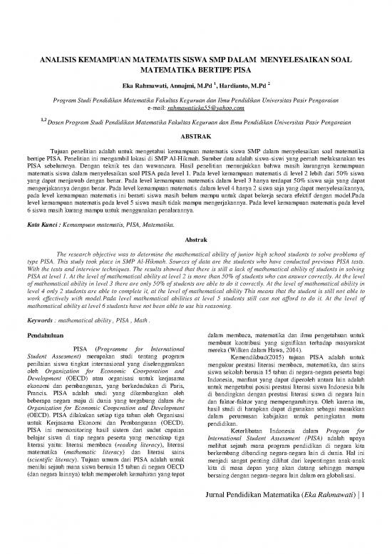 picture_Matematika Pdf 53944 | 110216 Id Analisis Kemampuan Matematis Siswa Dalam
