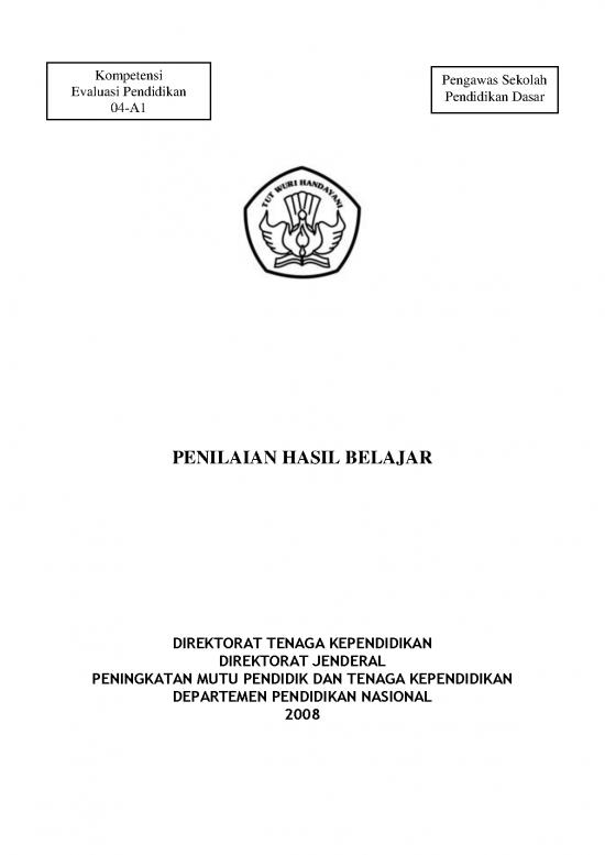 picture_Pendidikan Pdf 53676 | 19 Kode 04 A1 Penilaian Hasil Belajar