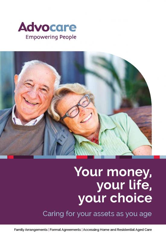 picture Money Pdf 53276 | 39869 Advocare Assets Brochure Web
