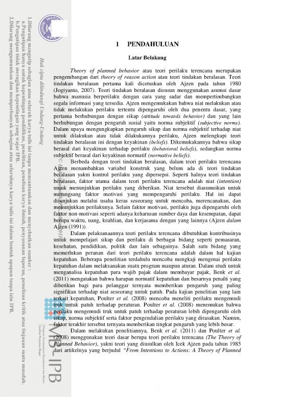 picture1_Teori Perilaku Terencana 54301 | 4dm 05 Desi Pendahuluan