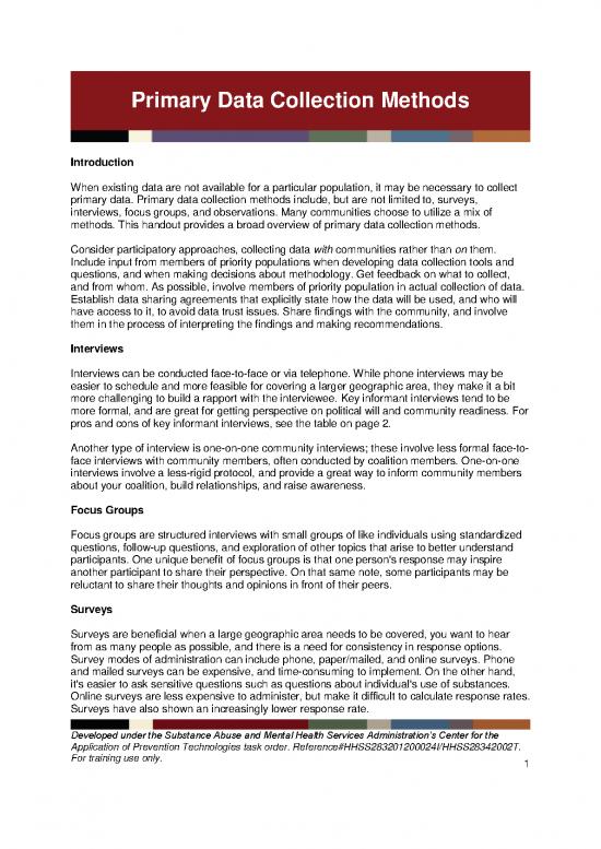 picture1_Data Collection Methods Pdf 52637 | 5 Primary Data Collection Ok Increasing Cc To Reduce Bh Disparities 10 19 15