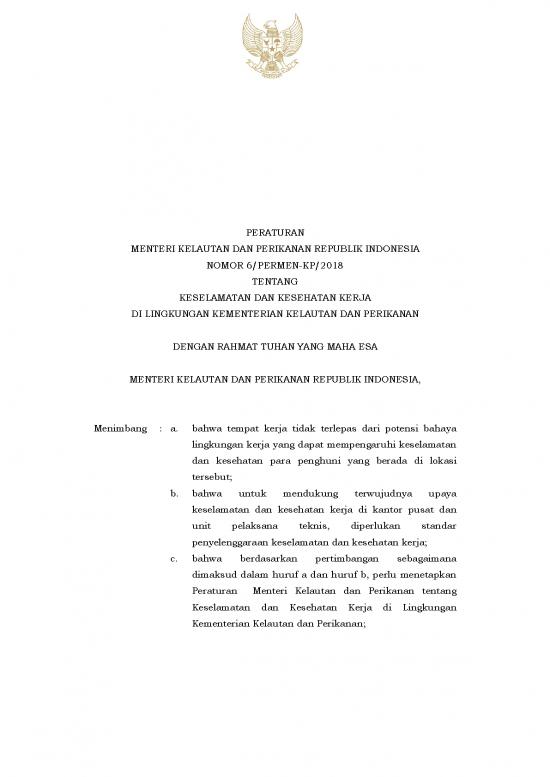 picture1_Materi K3 Lengkap Pdf 53878 | 6 Permen Kp 2018