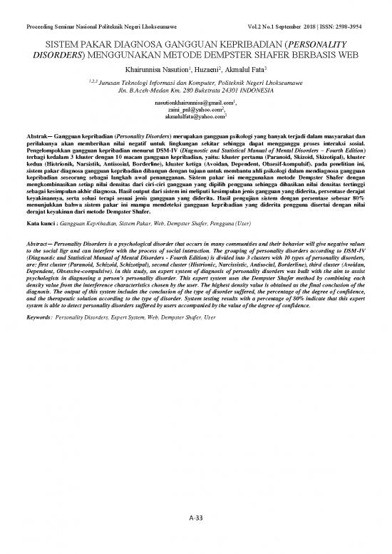 picture1_Gangguan Kepribadian Pdf 53744 | Artikel Rek 0007