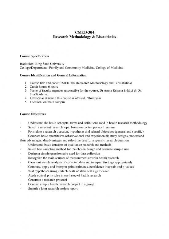 picture Research Methodology Pdf 52160 | Cmed 304 Course Description