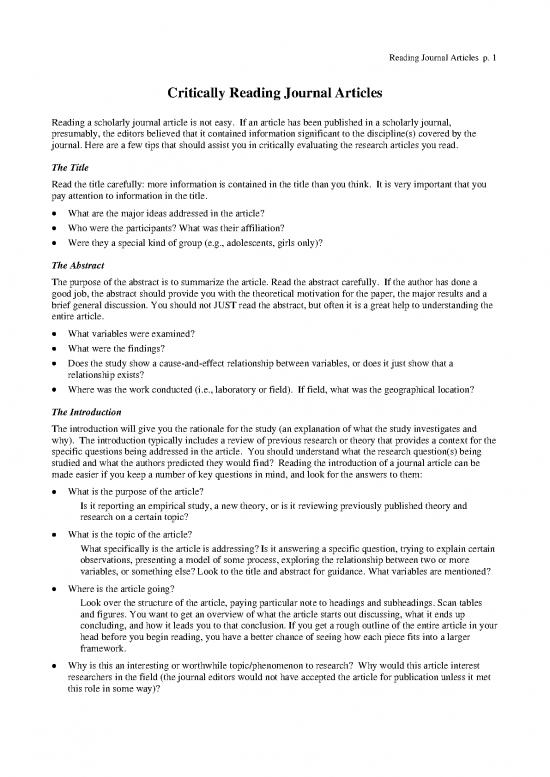 picture Research Pdf 52055 | Criticallyreadingjournalarticles1